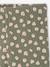 Bedrukte babylegging in ribgebreide stof saliegroen+taupe - vertbaudet enfant 