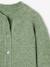 Gilet fille manches longues écru+lavande+vert sauge - vertbaudet enfant 