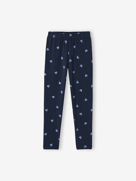 Legging fille imprimé bleu+encre+mauve+rose imprimé+vert amande+vert d'eau+vert imprimé - vertbaudet enfant 