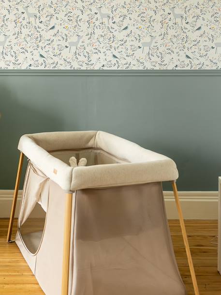 3-in-1 reisbed Eazy Sleep BEABA grijs+zandbeige - vertbaudet enfant 