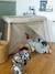 Lit parapluie 3 en 1 Eazy Sleep gris+sable - vertbaudet enfant 