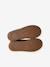 Boots fille cuir zippées beige+bronze+cacao+jaune d'or+marine+marron+noir+vert+vieux rose - vertbaudet enfant 