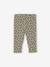 Bedrukte babylegging in ribgebreide stof saliegroen+taupe - vertbaudet enfant 