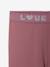 Legging fille essentiel anthracite+vert sauge+vieux rose - vertbaudet enfant 