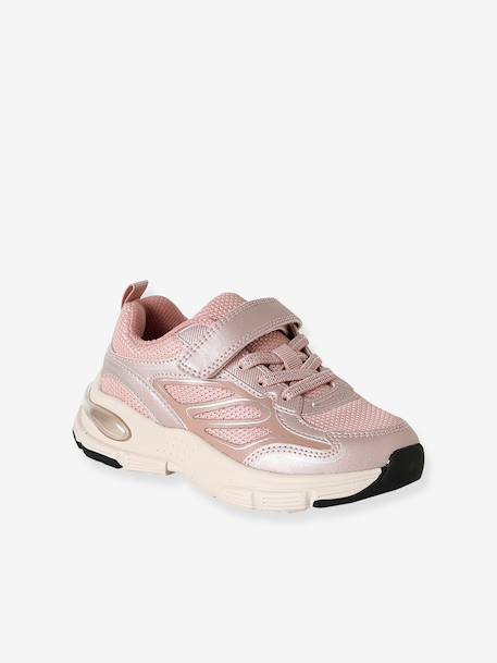 Baskets enfant fille a scratchs rose - vertbaudet enfant 