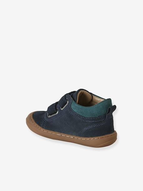 Chaussures premiers pas bébé velcro beige+bleu+bleu électrique+bleu océan+lot beige+lot marron+lot vert+marron+ocre+vert+vert sauge - vertbaudet enfant 