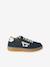 Jongens leren sneakers marineblauw - vertbaudet enfant 