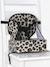 Stoelverhoger Easy up BABY TO LOVE bruin, bedrukt+GESTREEPT BLAUW+GRIJS MET STERREN - vertbaudet enfant 