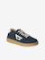 Jongens leren sneakers marineblauw - vertbaudet enfant 