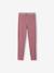 Legging fille essentiel anthracite+vert sauge+vieux rose - vertbaudet enfant 