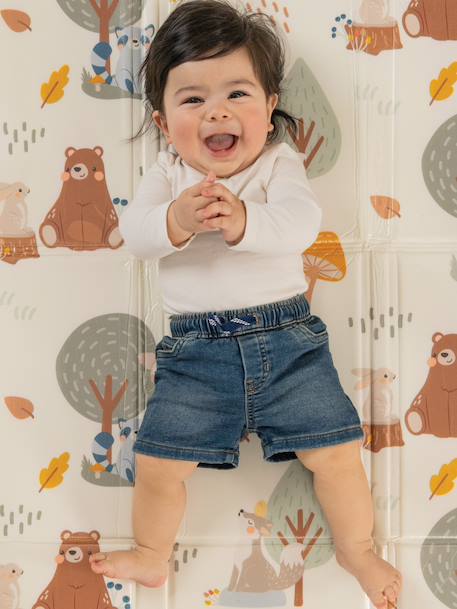 Opvouwbare schuimrubberen mat - INFANTINO beige+ecru+meerkleurig - vertbaudet enfant 