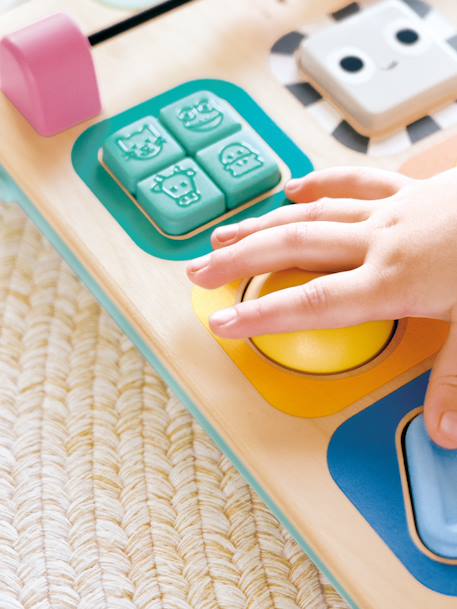 3-in-1-loopwagen meerkleurig - vertbaudet enfant 
