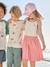 Robe filles fines bretelles marine+vieux rose - vertbaudet enfant 