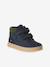 Boots enfant garçon à scratchs kaki+marine - vertbaudet enfant 