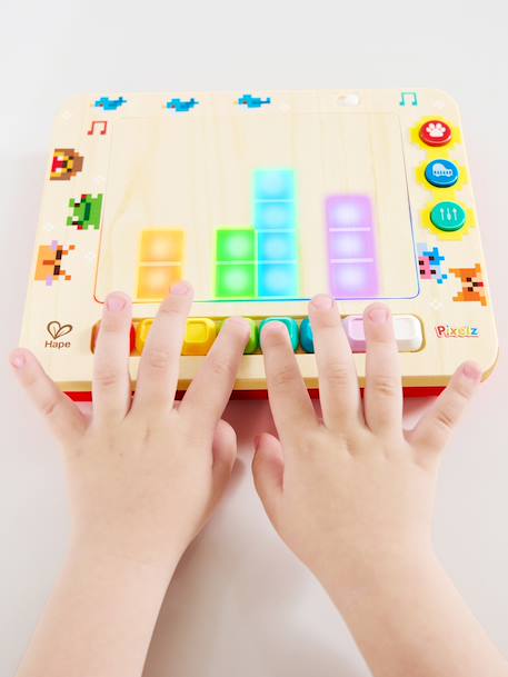 Petit piano pixel interactif rouge - vertbaudet enfant 
