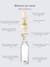 Biberon en verre 240ml ivoire - vertbaudet enfant 
