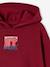 Sweat à capuche garçon marine+rouge chiné - vertbaudet enfant 