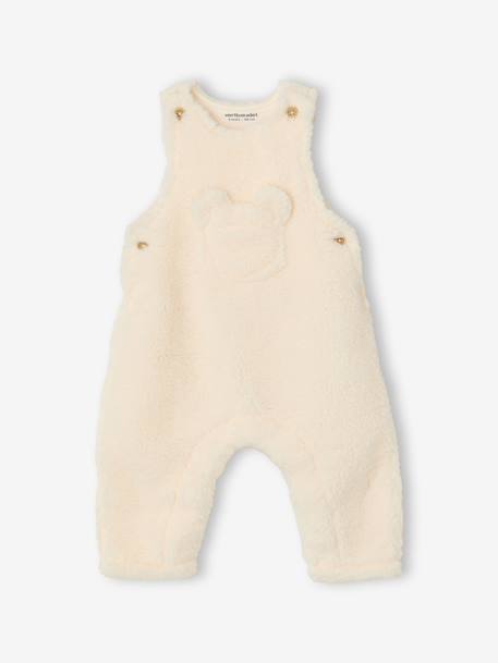 Ensemble salopette et body bébé garçon vanille - vertbaudet enfant 