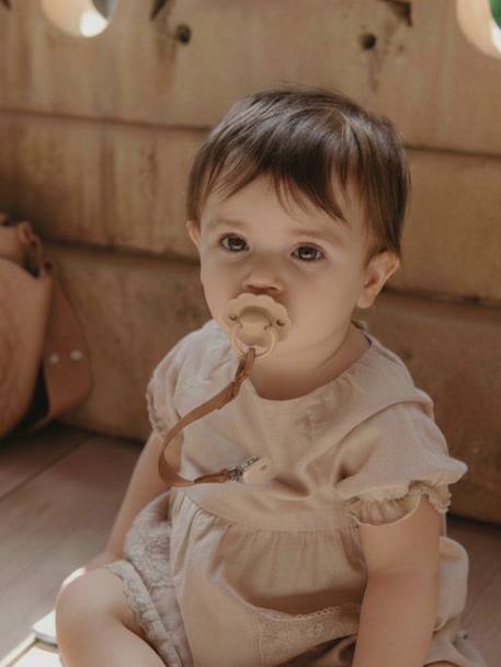 SUAVINEX SXPro lolly 6-18 maanden beige+donkerblauw+donkergroen+rozen - vertbaudet enfant 