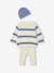 Ensemble 3 pièces naissance garçon bleu - vertbaudet enfant 