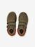 Boots enfant garçon à scratchs kaki+marine - vertbaudet enfant 