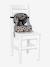Rehausseur de chaise Easy up BABY TO LOVE GRIS ETOILES+marron imprimé+RAYE BLEU - vertbaudet enfant 