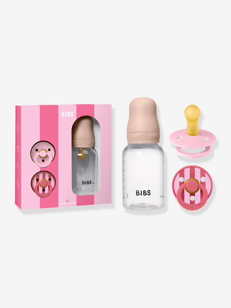 Coffret cadeau naissance les essentiels bleu+blush+sauge - vertbaudet enfant 
