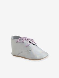 Schoenen-Baby schoenen 17-26-Soepele parkslofjes van leer