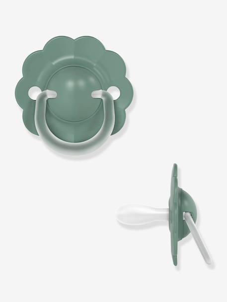 Sucette SXPro 6-18 mois beige+bleu foncé+rose+vert foncé - vertbaudet enfant 