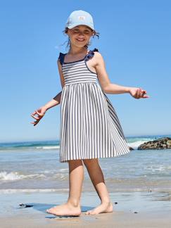 -Robe fille sans manches