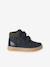 Boots enfant garçon à scratchs kaki+marine - vertbaudet enfant 
