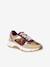 Meisjessneakers leer met veters beige - vertbaudet enfant 