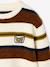 Pull garçon manches longues marine+noisette - vertbaudet enfant 