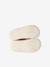 Chausson zippée souples en cuir bébé or+vieux rose - vertbaudet enfant 