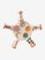 Set de 5 hochets musicaux en bois FSC® bois+rose - vertbaudet enfant 