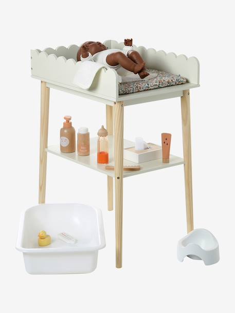 FSC® houten poppencommode Feston wit - vertbaudet enfant 