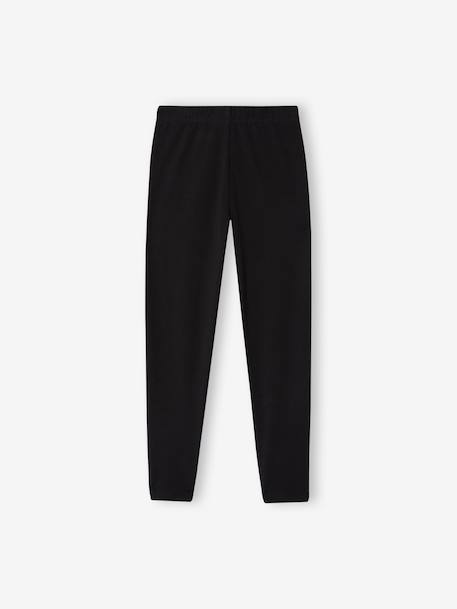 Legging long fille noir+prune - vertbaudet enfant 