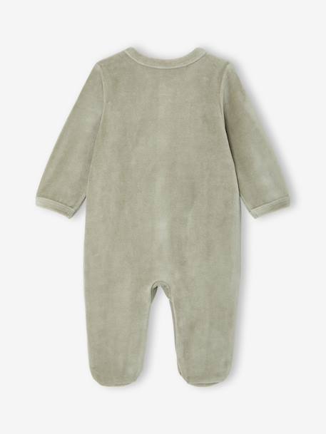 Lot de 2 dors-bien bébé ouverture devant cappuccino+rose pâle+vert sauge - vertbaudet enfant 