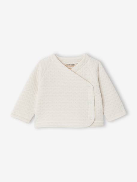 Ensemble naissance garçon personnalisable écru - vertbaudet enfant 