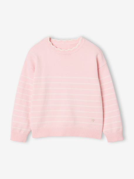 Fille-Pull, gilet, sweat-Pull fille manches longues
