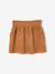 Jupe en velours poches coeur fille anthracite+bleu canard+camel+mauve - vertbaudet enfant 