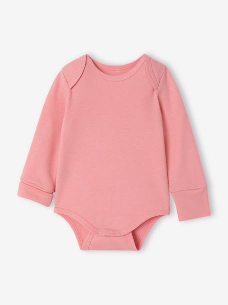 Set van 5 babybody's met lange mouwen ecru - vertbaudet enfant 