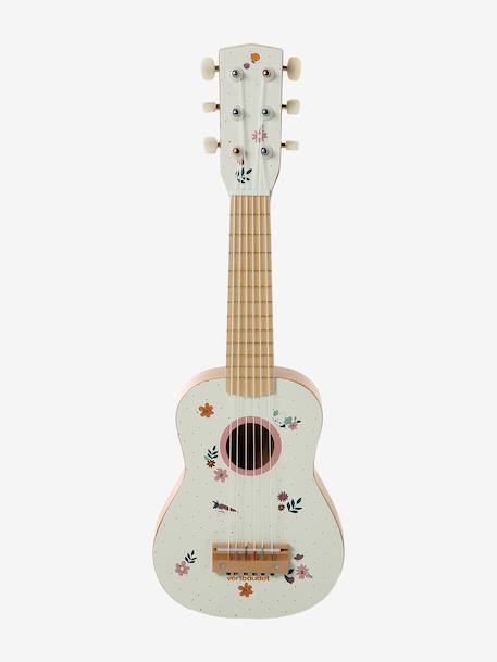 Houten gitaar beige+rozen - vertbaudet enfant 