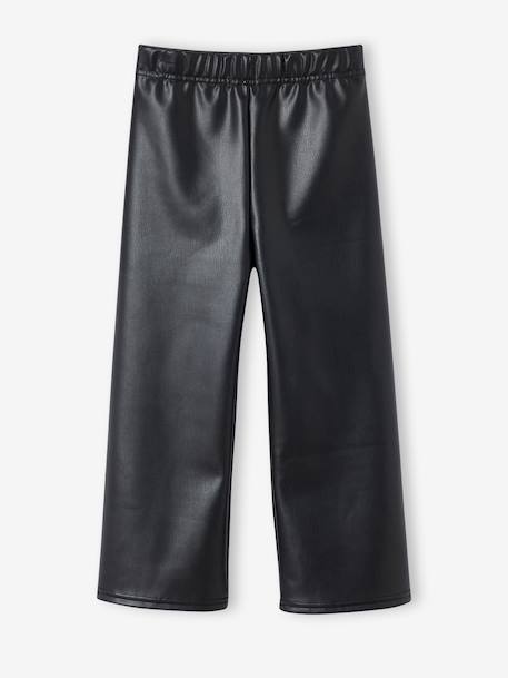 Legging fille slim long noir - vertbaudet enfant 