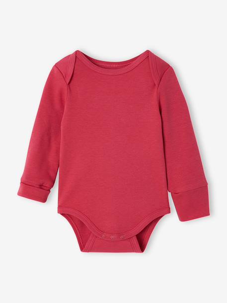 Set van 5 babybody's met lange mouwen ecru - vertbaudet enfant 