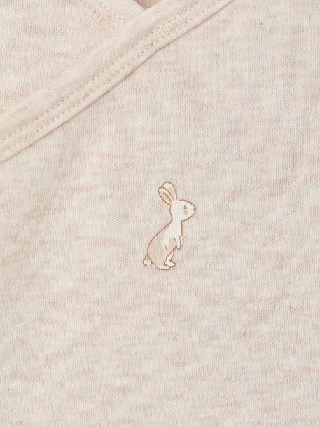 Set van 2 newborn rompertjes ecru - vertbaudet enfant 