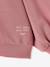 Sweat zippé fille vieux rose - vertbaudet enfant 