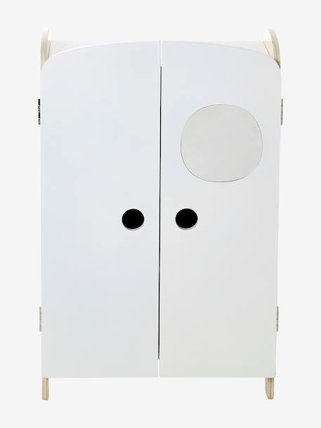 Armoire poupon en bois FSC® blanc - vertbaudet enfant 