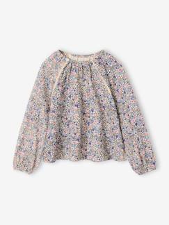 Meisje-Meisjesblouse met lange mouwen