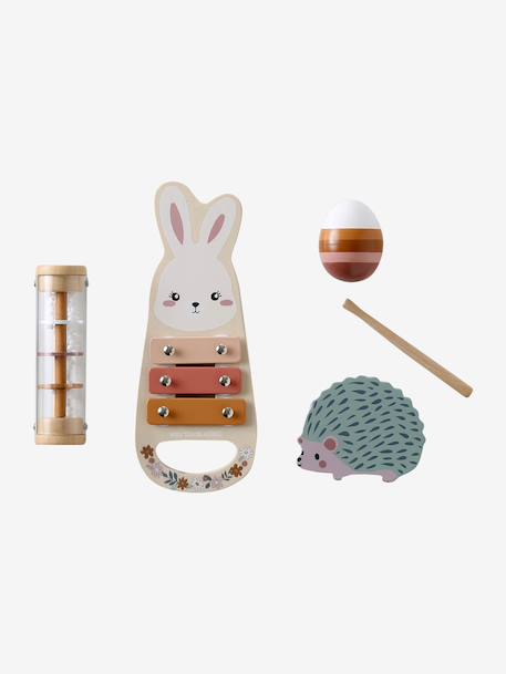 Houten muziekset Tanzania van FSC® hout hout+rozen - vertbaudet enfant 